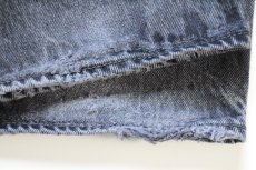 画像9: Levi'sリーバイス 501 ブラック デニムパンツ フェード W38★SDP4737 (9)