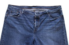 画像4: Levi'sリーバイス 501 USED加工 ストレッチ デニムパンツ 22W M★SDP4732 特大 (4)