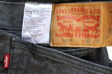 画像5: Levi'sリーバイス 501 カラーデニムパンツ チャコールグレー W40 L32★SDP4741 (5)