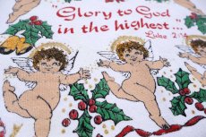 画像4: 90s USA製 Hanes Glory to God in the highest Luke 2:14 エンジェル スウェット 白 XXL★特大 (4)