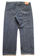 画像3: Levi'sリーバイス 501 先染め カラーデニムパンツ ネイビーグレー W42★SDP4742 (3)