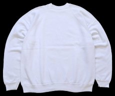 画像2: 90s USA製 Hanes Glory to God in the highest Luke 2:14 エンジェル スウェット 白 XXL★特大 (2)