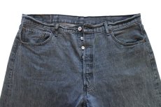 画像4: Levi'sリーバイス 501 先染め カラーデニムパンツ ネイビーグレー W42★SDP4742 (4)