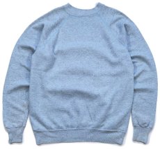 画像2: 80s USA製 バード ドッグ アート スウェット 杢ブルー XL (2)