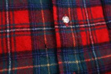 画像7: 70s USA製 PENDLETONペンドルトン AUTHENTIC BOYD TARTAN タータンチェック ウールシャツ L★35 (7)