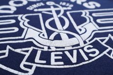 画像4: 80s USA製 DOCKERSドッカーズ ロゴ 発泡プリント スウェット 紺 L★Levi'sリーバイス (4)