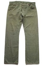 画像2: Levi'sリーバイス 501 カラーデニムパンツ グリーン W38 L32★SDP4744 (2)