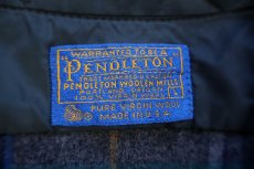 画像4: 70s USA製 PENDLETONペンドルトン タータンチェック ウールシャツ L★37 (4)