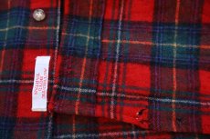 画像5: 70s USA製 PENDLETONペンドルトン AUTHENTIC BOYD TARTAN タータンチェック ウールシャツ L★35 (5)