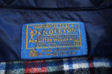 画像4: 70s USA製 PENDLETONペンドルトン タータンチェック ウールシャツ M★31 (4)