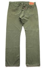 画像3: Levi'sリーバイス 501 カラーデニムパンツ グリーン W38 L32★SDP4744 (3)