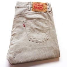 画像1: Levi'sリーバイス 501 CONE DENIM WHITE OAK カラーデニムパンツ カーキ W38★SDP4748 (1)