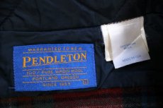 画像4: 90s USA製 PENDLETONペンドルトン タータンチェック ウールシャツ L★18 (4)