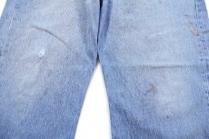 画像8: 00s USA製 Levi'sリーバイス 501 ダメージ&ペンキ飛び デニムパンツ W38★242 (8)