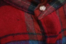 画像6: 90s USA製 PENDLETONペンドルトン タータンチェック ウールシャツ L★18 (6)