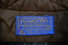 画像4: 70s USA製 PENDLETONペンドルトン チェック ウールシャツ L★36 (4)