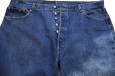 画像4: 00s メキシコ製 Levi'sリーバイス 501 ブリーチ デニムパンツ W42 L34★237 (4)