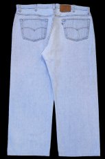 画像3: 90s USA製 Levi'sリーバイス 501 デニムパンツ アイスブルー W42★240 (3)