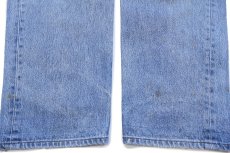 画像9: 00s USA製 Levi'sリーバイス 501 ダメージ&ペンキ飛び デニムパンツ W38★242 (9)