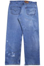 画像3: 90s USA製 Levi'sリーバイス 501 ダメージ デニムパンツ W40 L30★241 (3)