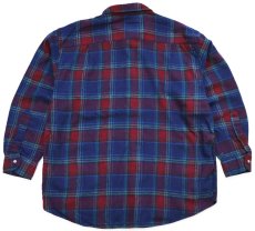 画像2: 90s USA製 PENDLETONペンドルトン タータンチェック ウールシャツ XL★07 (2)