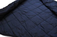 画像5: 80s USA製 WEAR GUARD ナイロン キルティング ライナーベスト 焦げ茶 XXL★特大 (5)