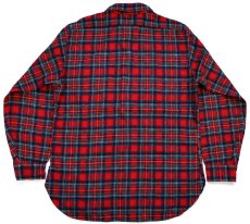 画像2: 70s USA製 PENDLETONペンドルトン AUTHENTIC PRINCE CHARLES EDWARD STEWART TARTAN タータンチェック ウールシャツ L★12 (2)