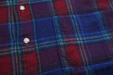 画像5: 90s USA製 PENDLETONペンドルトン タータンチェック ウールシャツ XL★07 (5)