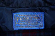 画像4: 80s USA製 PENDLETONペンドルトン タータンチェック ウールシャツ XL★32 (4)