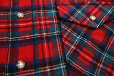 画像5: 70s USA製 PENDLETONペンドルトン AUTHENTIC PRINCE CHARLES EDWARD STEWART TARTAN タータンチェック ウールシャツ L★12 (5)