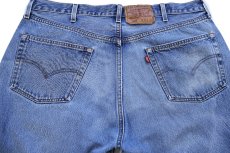 画像5: 90s USA製 Levi'sリーバイス 501 ダメージ デニムパンツ W40 L30★241 (5)