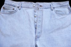 画像4: 90s USA製 Levi'sリーバイス 501 デニムパンツ アイスブルー W42★240 (4)