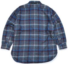 画像2: 70s USA製 PENDLETONペンドルトン タータンチェック ウールシャツ L★14 (2)