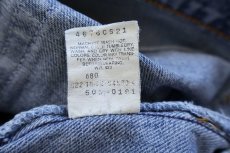 画像7: 90s USA製 Levi'sリーバイス 501カットオフ デニムパンツ W29 (7)