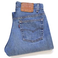 画像1: 90s USA製 Levi'sリーバイス 501カットオフ デニムパンツ W29 (1)