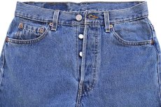 画像4: 90s USA製 Levi'sリーバイス 501カットオフ デニムパンツ W29 (4)