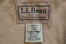 画像4: L.L.Bean ダック地 フィールドコート カーキ T-L★ジャケット (4)