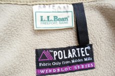 画像4: 90s L.L.Bean POLARTEC WINDBLOC SERIES フリースベスト 緑 (4)
