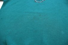 画像5: 90s USA製 GUESS ゲス ロゴ刺繍 スウェット エメラルドグリーン XL (5)