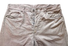 画像4: Levi'sリーバイス 501 コットンパンツ カーキ W40 L32★SDP4747 ユーロ (4)