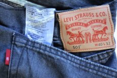 画像5: Levi'sリーバイス 501 コットンパンツ チャコールグレー W40 L32★SDP4743 ユーロ (5)