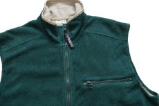 画像3: 90s L.L.Bean POLARTEC WINDBLOC SERIES フリースベスト 緑 (3)