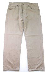 画像2: Levi'sリーバイス 501 コットンパンツ カーキ W40 L32★SDP4747 ユーロ (2)