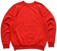 画像2: 80s USA製 NFL SAN FRANCISCO 49ERS アメフト スウェット 赤 XL (2)