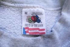 画像5: 90s USA製 Les Miserables レ ミゼラブル ミュージカル スウェット 杢ライトグレー M (5)