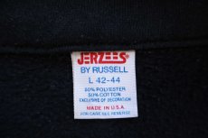 画像6: 80s USA製 HARLEY-DAVIDSON ハーレー ダビッドソン 両面プリント ハイネック ハーフジップ スウェット 黒 L★RUSSELLラッセル (6)