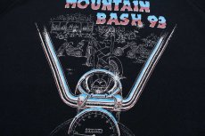 画像4: 90s USA製 MOUNTAIN BASH 93 チョッパー バイカー スウェット 黒 XL★RUSSELLラッセル (4)