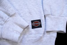 画像6: 90s USA製 Leeリー HOG HARLEY-DAVIDSON ハーレー ダビッドソン 両面プリント スウェット 杢ライトグレー 4X★特大 (6)