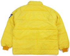 画像2: 80s carharttカーハート DUCAT Service パッチ付き 中綿入り ナイロンジャケット 黄 XL (2)