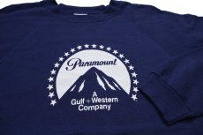 画像3: 80s USA製 Hanes Paramount A Gulf+Western Company ロゴ スウェット 紺 XL (3)